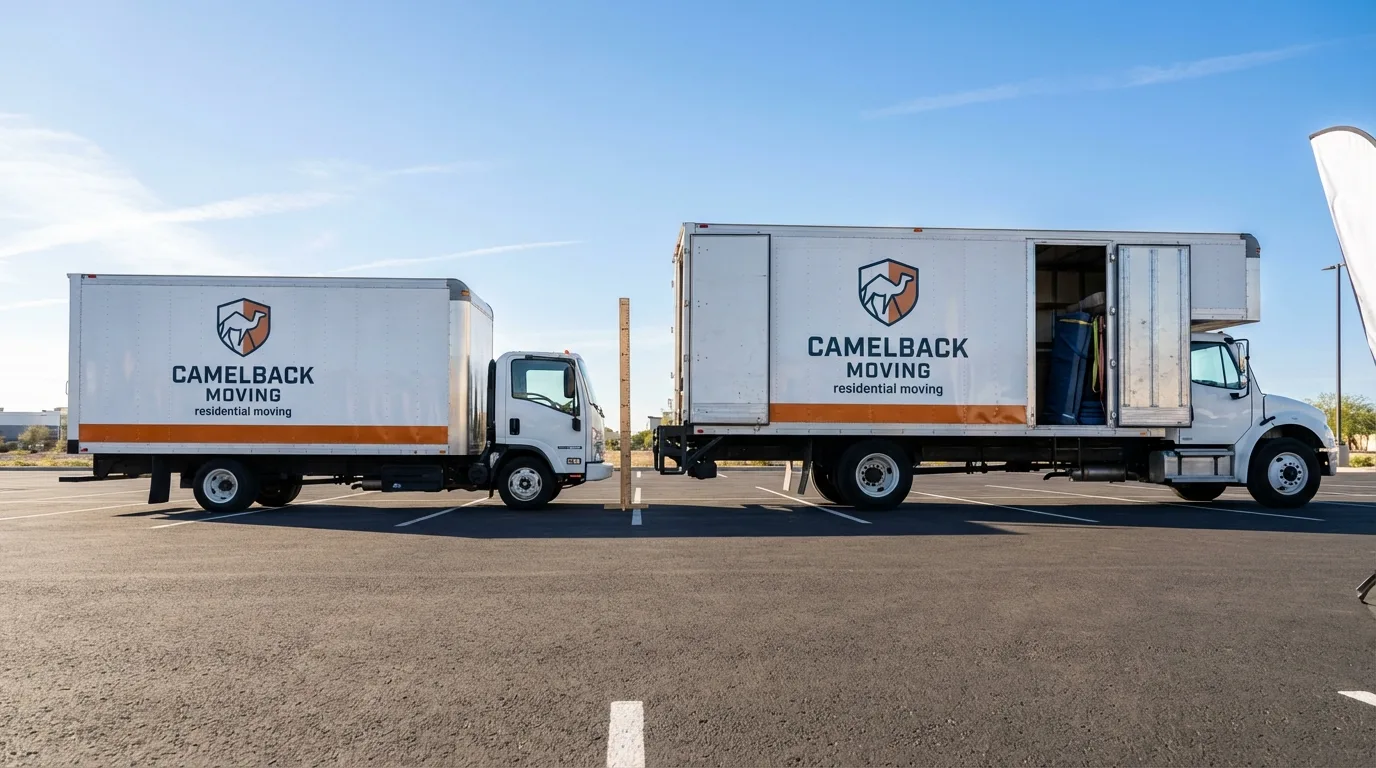 Moving truck size capacity guide in Elgin